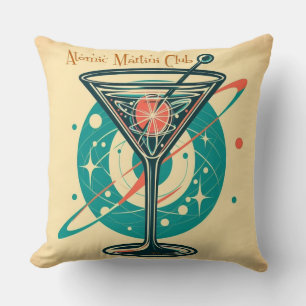 Coussin Club Martini atomique