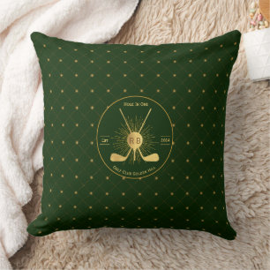 Coussin Clubs de golf Gold personnalisés