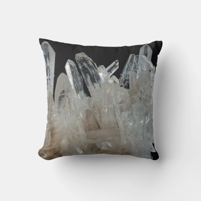 Coussin Cluster Crystal Energy Quartz (Recto)