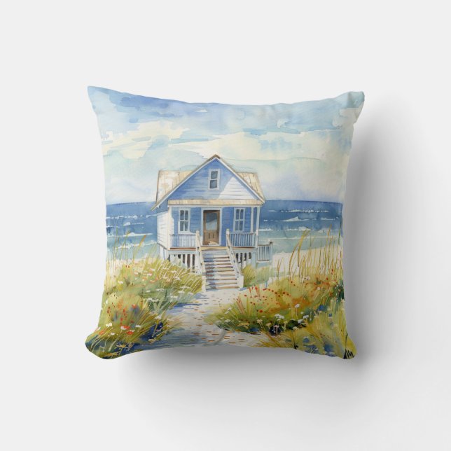 Coussin Coastal Beach House Jeu d'oreiller (Recto)