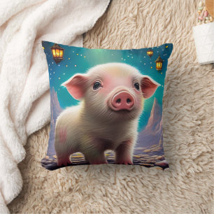 Coussin Cochon bébé