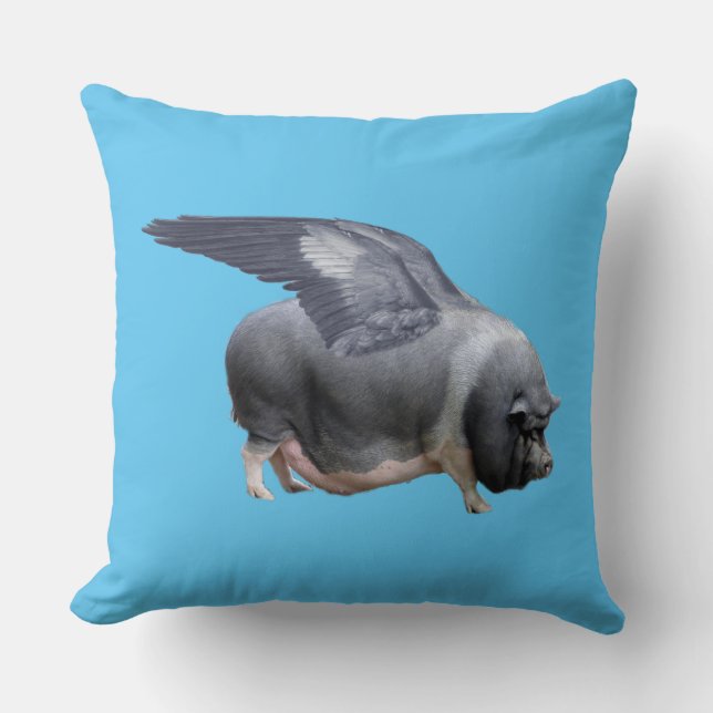 Coussin cochon volant (Recto)