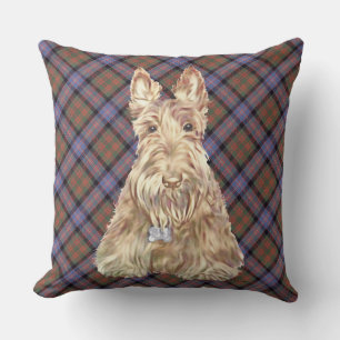 Coussin Cochrane Tartan Scottie