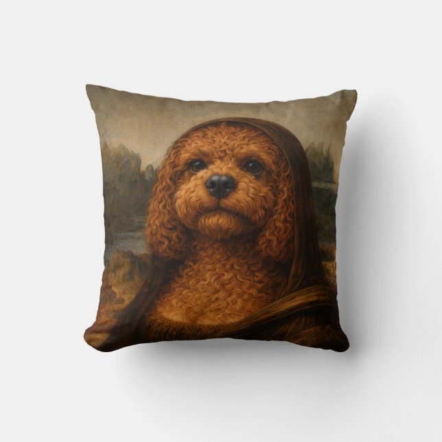 Coussin Cockapoo | Coussins drôles pour amateurs d (Recto)