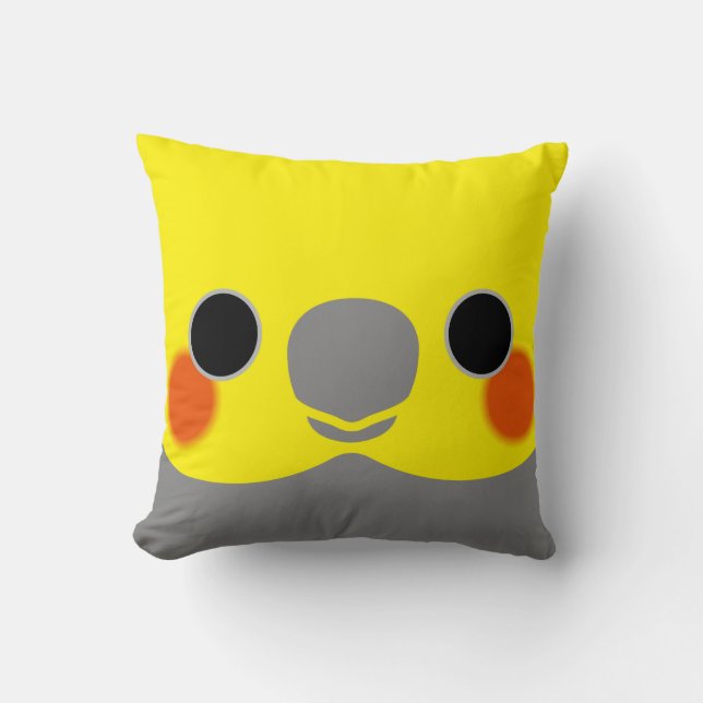 Coussin Cockatiel masculin normal (Recto)
