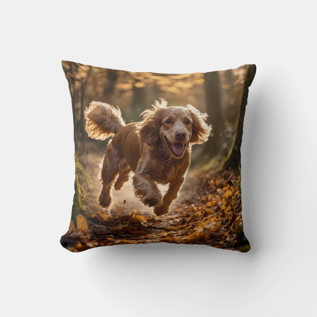 Coussin Cocker Spaniel Élégant Jeu d'oreiller (Recto)