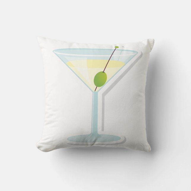 Coussin Cocktail de Martini (Recto)