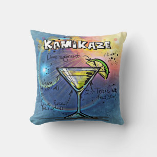 Coussin Cocktail Kamikaze (#3 sur 12 jeux de recettes de b