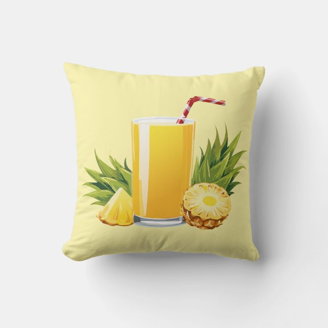 Coussin cocktail Piña Colada (Recto)