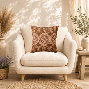 Coussin Cocoa Lace