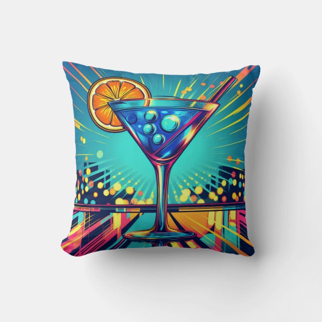 Coussin Coctail Throw Cushion (Recto)