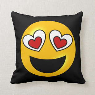 Coussin Coeur affectueux Emoji