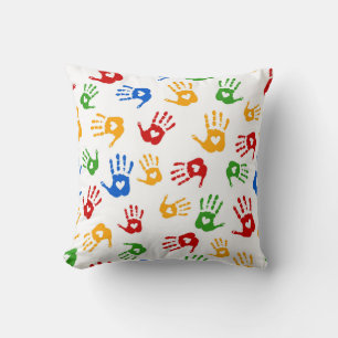 Coussin Coeur coloré très Cool dans l'oreiller à jet de pa