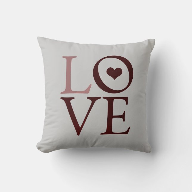 Coussin Coeur d'amour (Recto)