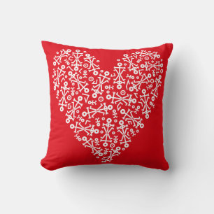 Coussin Coeur d'amour 2012 Icône Rouge