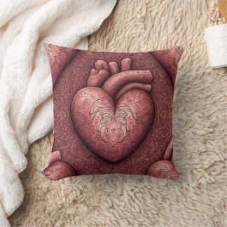 Coussin Coeur de conception Jeu d'oreiller