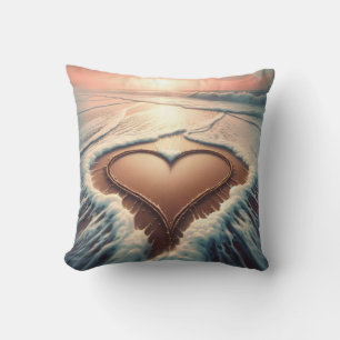 Coussin "Coeur de grâce" Jeu d'oreiller