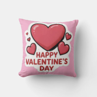 Coussin Cœur de la Saint-Valentin