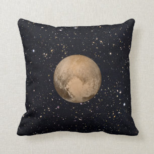 Coussin Coeur de Pluto Starry Sky