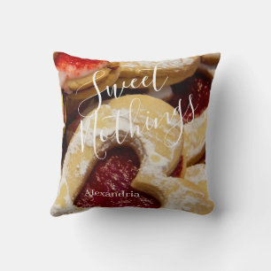 Coussin Coeur En Forme De Coeur Cookie Photo Sweet Nothing