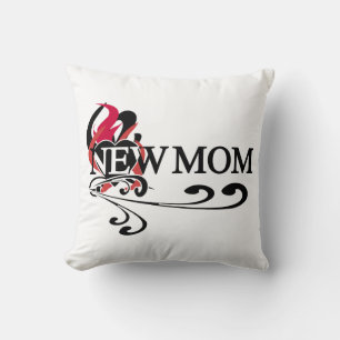 Coussin Coeur gothique Nouveau T-shirts et cadeaux Maman