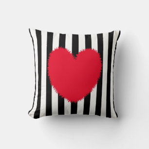 Coussin Coeur rouge