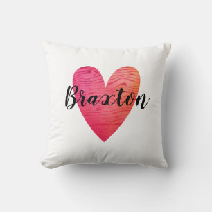 Coussin Coeur rouge mignon Valentine