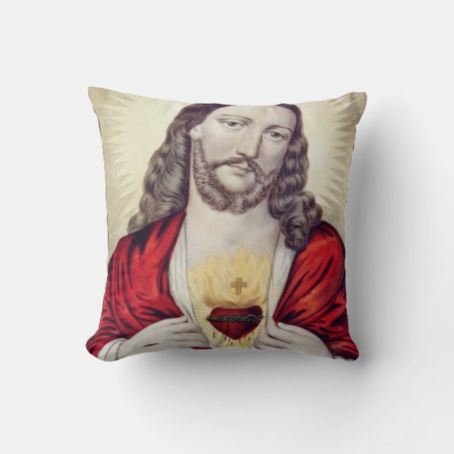 COUSSIN COEUR SACRÉ DE JÉSUS (Recto)