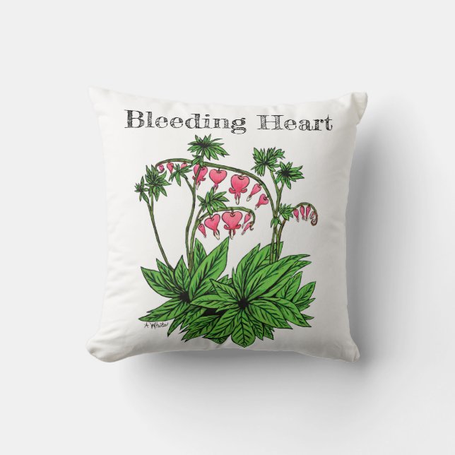 Coussin Coeur saignant (Recto)