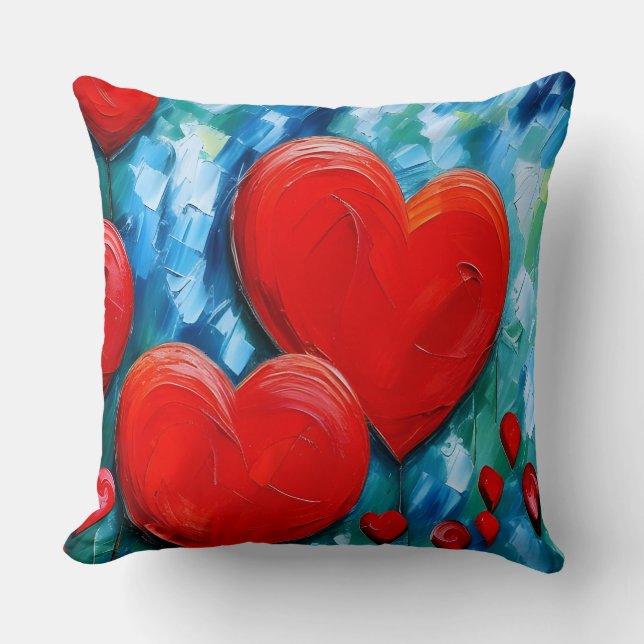 Coussin Coeurs (Recto)