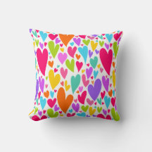 Coeurs colorés super et romantiques Saint-Valentin