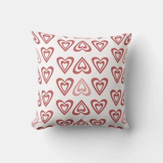 Coussin Cœurs de la Saint-Valentin Mignons – Conception d'
