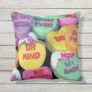 Coussin Coeurs de la sucrerie de Valentine