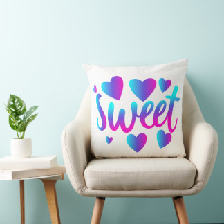 Coussin Coeurs doux