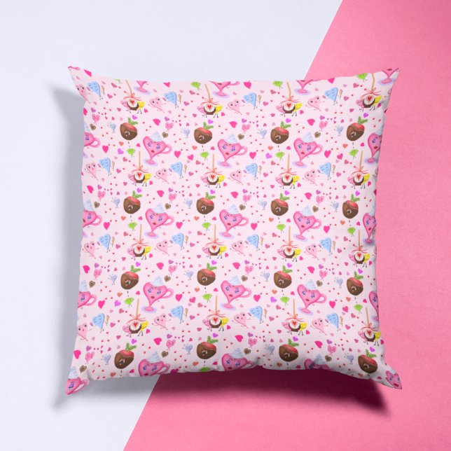 Coussin Cœurs doux célébrant partout  (Créateur téléchargé)