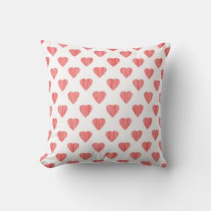 Coussin Coeurs grincheux