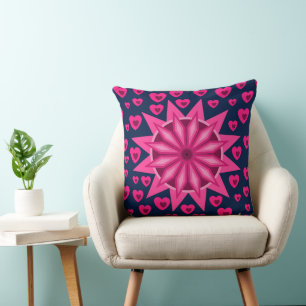 COUSSIN COEURS POUR PETITE AMIE, PETIT AMI, MARI, FEMME,