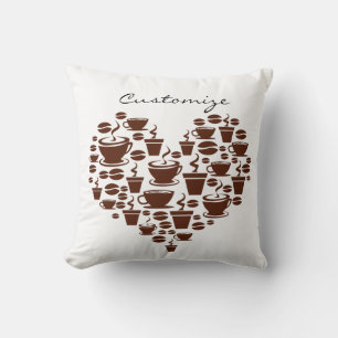 Coussin Coffee Lover Heart Thunder_Cove