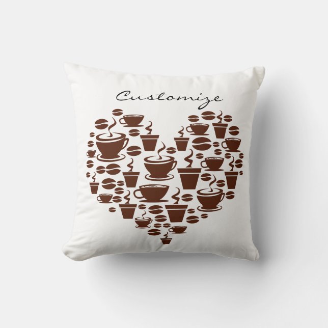 Coussin Coffee Lover Heart Thunder_Cove (Recto)
