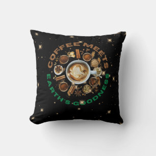 Coussin Coffee Meets Earth’s Goodness – Étoile Botanique