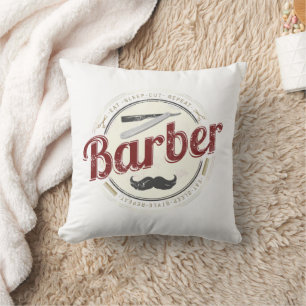 Coussin Coiffeur de cheveux Hustler Coiffeur Rétro coiffeu