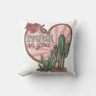 Coussin Coincé Sur Vous Drôle Cactus