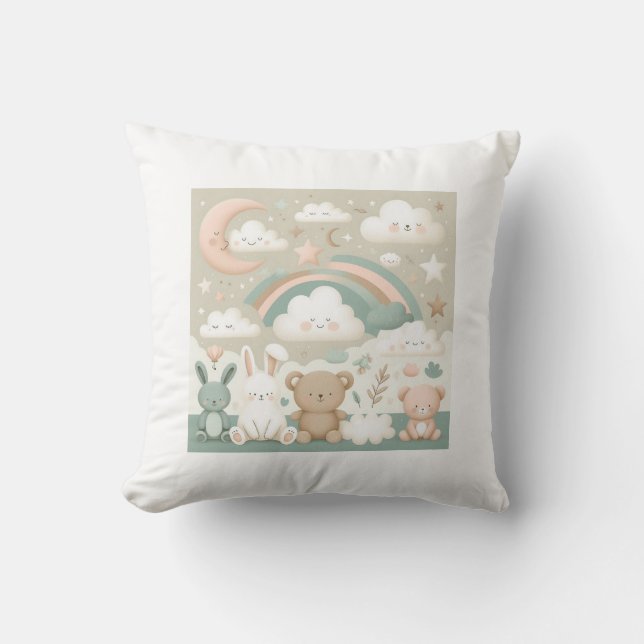 Coussin Cojín Algodón Celestial Colección Pequeños Sueños  (Recto)