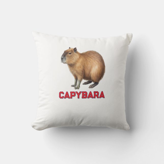 Coussin Cojin capybara (Recto)