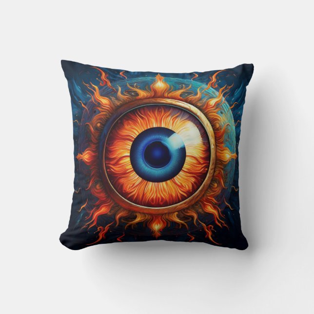 Coussin Cojin de Ojo de tu interior (Recto)