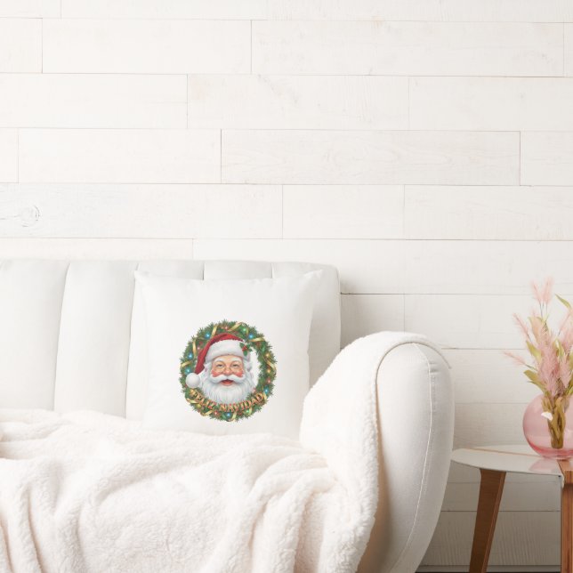 Coussin Cojín Navideño Papá Noel (Canapé)