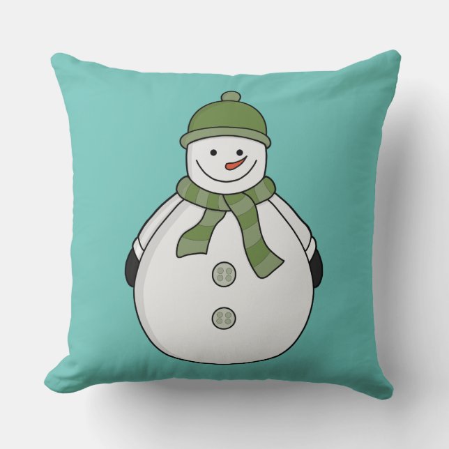 Coussin Cold snowman (Recto)