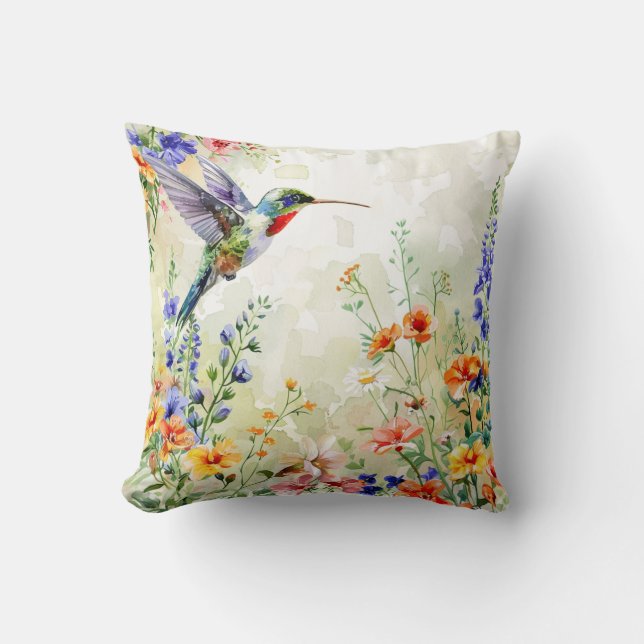 Coussin Colibri (Recto)