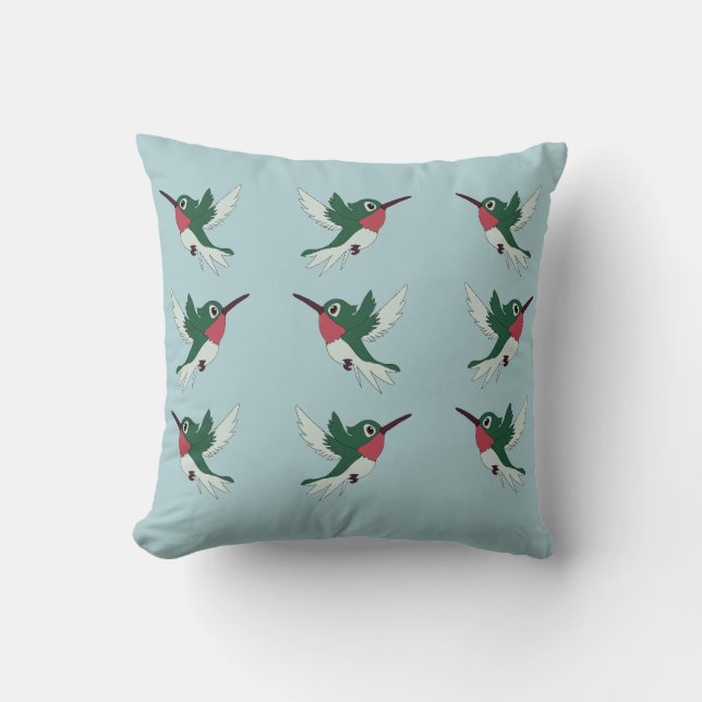 Coussin Colibri (Recto)