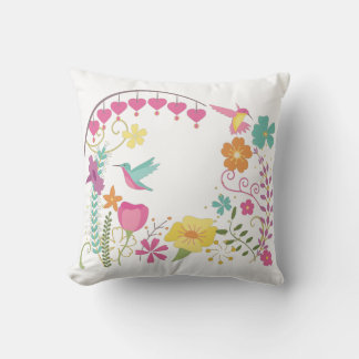Coussin Colibri